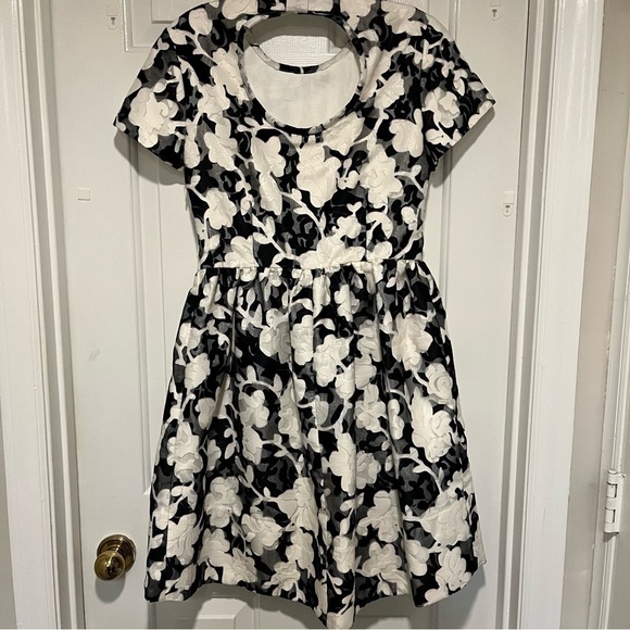 Kate Spade Graphic Floral Lace Dress Take A Walk On The Wild Side 2 G - Picture 8 of 9